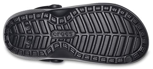Crocs Classic Lined Clog, Zuecos Unisex, Negro, 39/40 EU