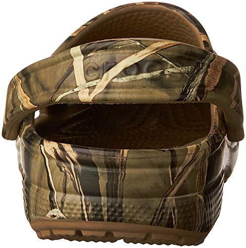 Crocs Classic Realtree, Zuecos Unisex Adulto, Marrón (Khaki), 36/37 EU
