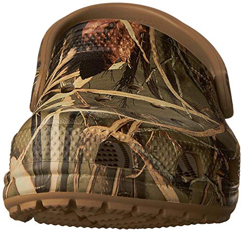 Crocs Classic Realtree, Zuecos Unisex Adulto, Marrón (Khaki), 36/37 EU