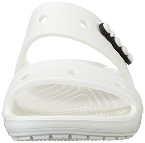 Crocs Classic Sandal, Sandalia Unisex Adulto, White, 38/39 EU