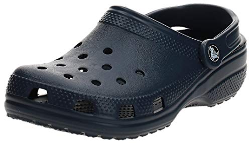 Crocs Classic U Zuecos con Correa Trasera Unisex Adulto Azul Navy 410 38-39