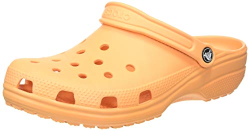 Crocs Classic versch. Farben, Zueco. Unisex Adulto, Naranja Cantaloupe, 49/50 EU