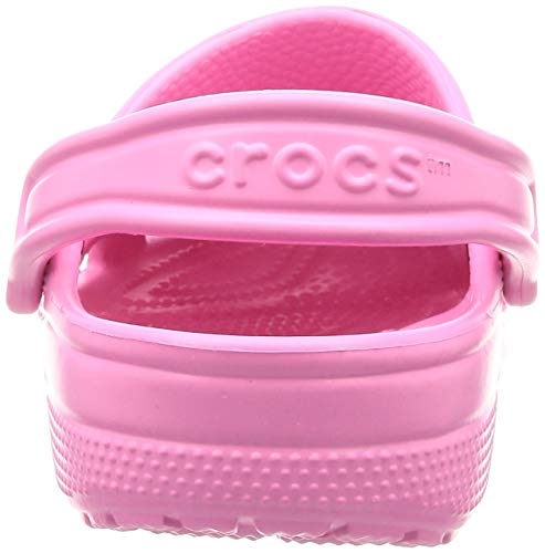 Crocs Classic Zuecos con Correa Trasera Unisex Adulto Pink Lemonade 36-37