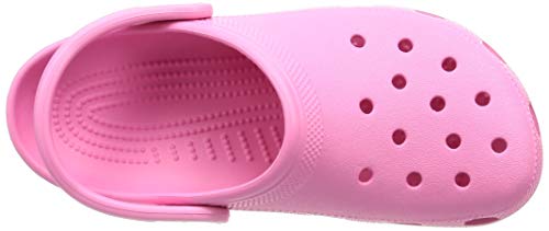 Crocs Classic Zuecos con Correa Trasera Unisex Adulto Pink Lemonade 37-38