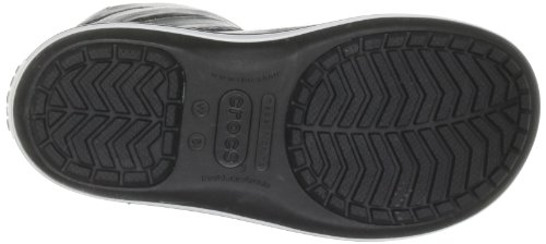Crocs Crocband - Botas de invierno de media caña para mujer, color negro, talla 36