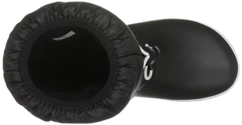 Crocs Crocband - Botas de invierno de media caña para mujer, color negro, talla 36