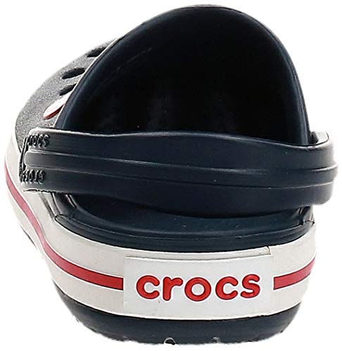 Crocs Crocband Clog K, Zuecos, Navy/Red, 32/33 EU