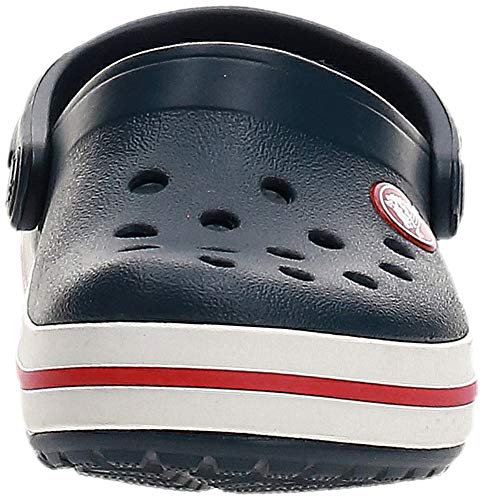 Crocs Crocband Clog K, Zuecos, Navy/Red, 32/33 EU