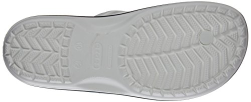 Crocs Crocband Flip, Unisex Adulto, White, 45/46 EU