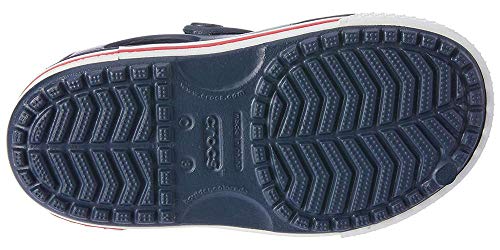 Crocs Crocband II Sandal PS K, Sandalias Unisex Niños, Azul Marino / Blanco (Navy/White), 23/24 EU