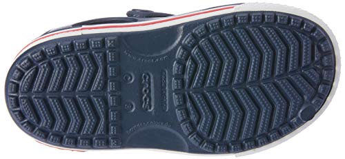 Crocs Crocband II Sandal PS K, Sandalias Unisex Niños, Azul (Navy/White), 24/25 EU
