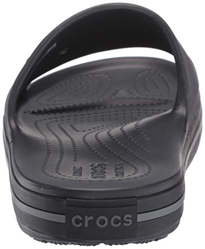 Crocs Crocband III Slide U, Chancletas de Playa y Piscina Unisex Adulto, Negro (Black/Graphite), 43/44 EU