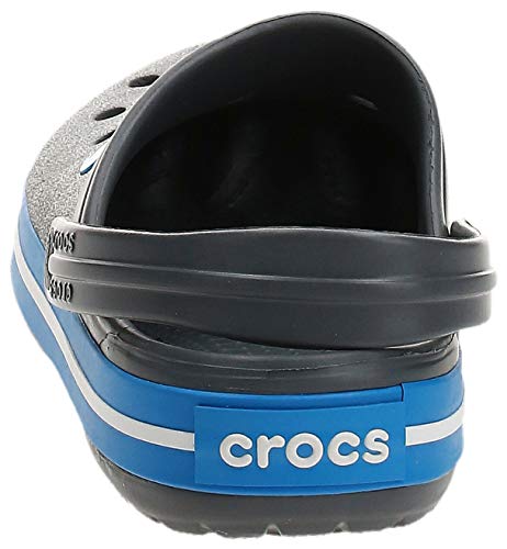 Crocs Crocband U, Zuecos Unisex Adulto, Gris (Charcoal-Ocean), 37-38 EU