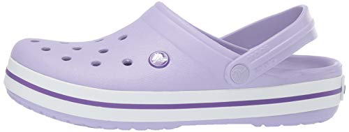 Crocs Crocband U, Zuecos Unisex Adulto, Morado (Lavender-Purple 50q), 36-37 EU