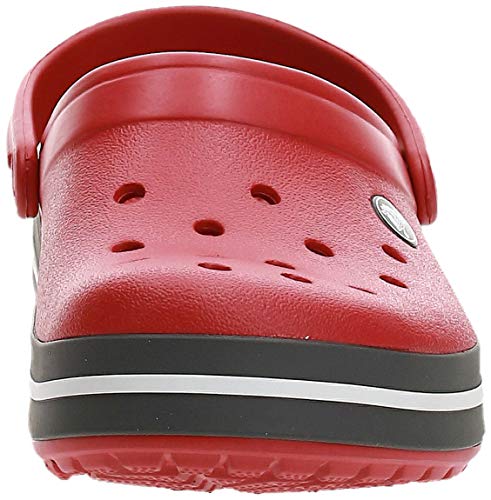 Crocs Crocband U, Zuecos Unisex Adulto, Rojo (Pepper), 42-43 EU