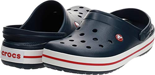 Crocs Crocband, Zuecos Unisex Adulto, Azul (Navy), 37/38 EU