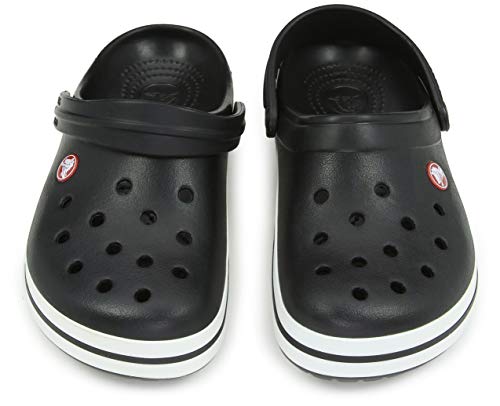 Crocs Crocband, Zuecos Unisex Adulto, Negro, 48/49 EU