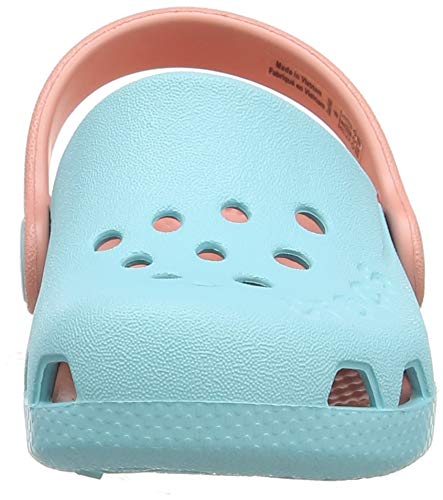 Crocs Electro Kids, Zuecos Unisex Niños, Azul (Ice Blue/Melon), 29/30 EU
