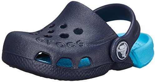 Crocs Electro Kids, Zuecos Unisex Niños, Azul (Navy/Electric Blue), 32/33 EU