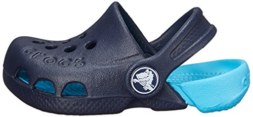 Crocs Electro Kids, Zuecos Unisex Niños, Azul (Navy/Electric Blue), 32/33 EU