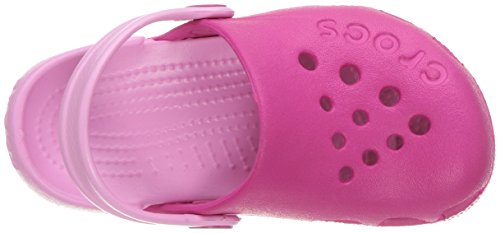 Crocs Electro, Zuecos Unisex Niños, Rosa (Candy Pink/Carnation), 25/26 EU