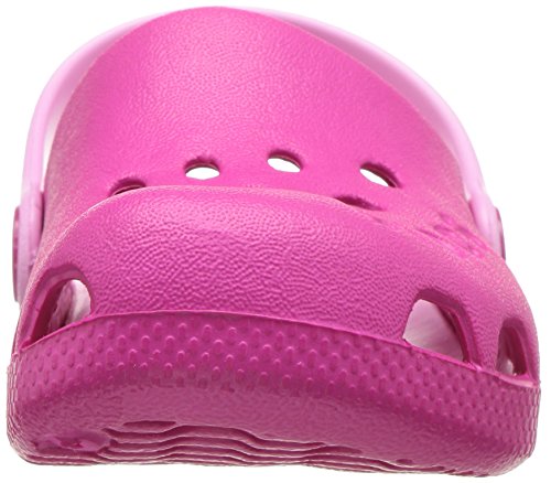 Crocs Electro, Zuecos Unisex Niños, Rosa (Candy Pink/Carnation), 25/26 EU