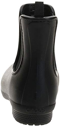Crocs Freesail Chelsea Boot Women, Mujer Bota, Negro (Black/Black), 36-37 EU