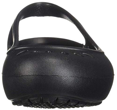 Crocs Kadee Slingback Women, Mujer Zapato plano, Negro (Black), 38-39 EU