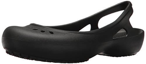 Crocs Kadee Slingback Women, Mujer Zapato plano, Negro (Black), 38-39 EU