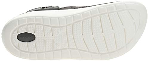 Crocs Literide Clog, Obstrucción Mujer, Negro (Black/Smoke), 42/43 EU