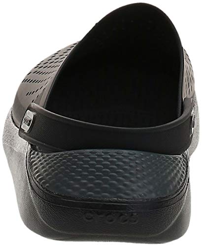 Crocs Literide Clog, Obstrucción Unisex Adulto, Negro (Black/Slate Grey), 42/43 EU