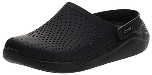 Crocs Literide Clog, Obstrucción Unisex Adulto, Negro (Black/Slate Grey), 42/43 EU