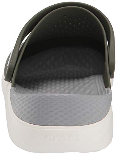 Crocs Literide Clog, Obstrucción Unisex Adulto, Verde (Army Green/White), 45/46 EU