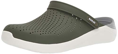 Crocs Literide Clog, Obstrucción Unisex Adulto, Verde (Army Green/White), 45/46 EU