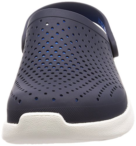 Crocs LiteRide Clog Zueco Unisex-adulto, Azul (Marineblau / Weiß), 45-46 EU