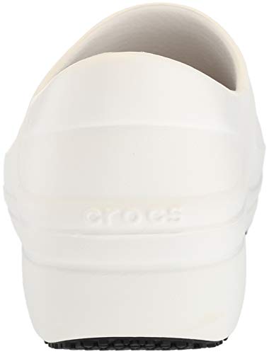 Crocs Neria Pro II Clog, Zuecos para Mujer, Blanco (White 100b), 37/38 EU