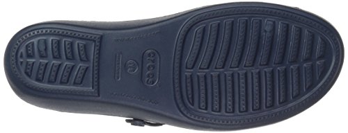 Crocs Patricia Women, Sandalias de Punta Descubierta para Mujer, Azul (Navy/Smoke 46u), 34/35 EU