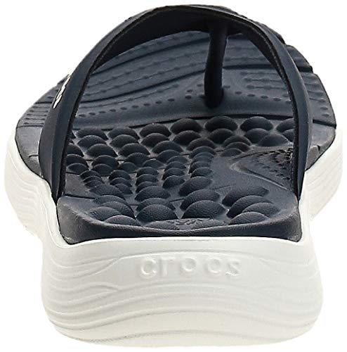 Crocs Reviva Flip W, Chanclas Mujer, Azul, 39 EU