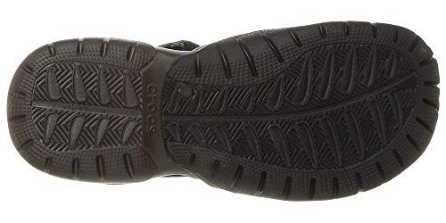 Crocs Swiftwater Sandal Men, Zapatos de Agua para Hombre, Marrón (Espresso/Espresso), 41/42 EU
