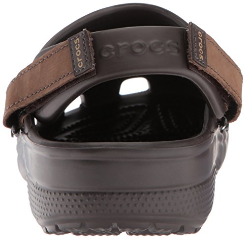 Crocs Yukon Vista Clog M, Zuecos para Hombre, Marrón Espresso 22Z, 39/40 EU