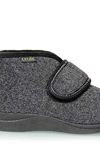 crube Zapatilla de casa Tipo Bota con Forro Borreguito