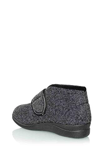crube Zapatilla de casa Tipo Bota con Forro Borreguito