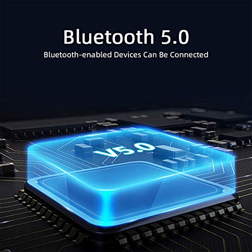 Cuffie Bluetooth 5.0, cuffie Wireless, IPX5 impermeabili, cuffie Sportive Wireless reali, riduzione del rumore Stereo 3D HD, adatte per cuffie Android/Phone/iOS/Huawei