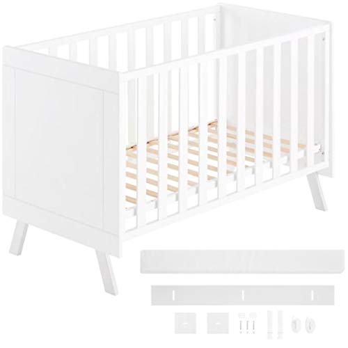 Cuna colecho Mia Polar 120x60 + kit colecho y 10 alturas de colecho