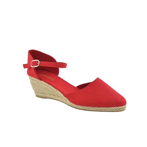 Cuña de Esparto 5 Cuerdas Lona Rojo