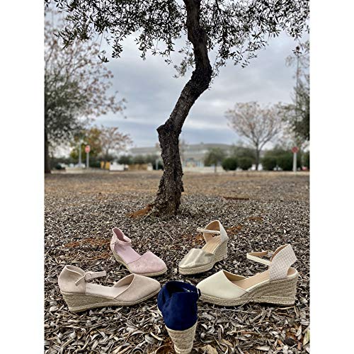 Cuña de Esparto 7 Cuerdas Lona Oro