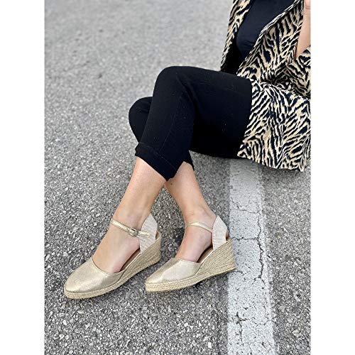 Cuña de Esparto 7 Cuerdas Lona Oro