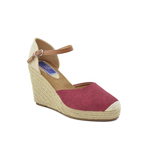 Cuña de Esparto Alta Puntera Reforzada roja