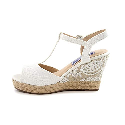 Cuña de Esparto de Novia Alexia Blanco