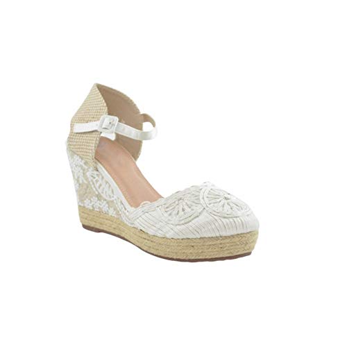 Cuña de Esparto de Novia Eva Blanco